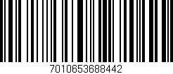 Código de barras (EAN, GTIN, SKU, ISBN): '7010653688442'