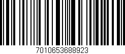 Código de barras (EAN, GTIN, SKU, ISBN): '7010653688923'