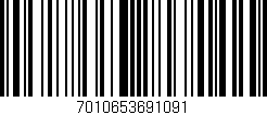 Código de barras (EAN, GTIN, SKU, ISBN): '7010653691091'