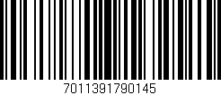 Código de barras (EAN, GTIN, SKU, ISBN): '7011391790145'