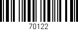 Código de barras (EAN, GTIN, SKU, ISBN): '70122'