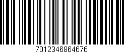 Código de barras (EAN, GTIN, SKU, ISBN): '7012346864676'
