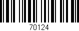 Código de barras (EAN, GTIN, SKU, ISBN): '70124'