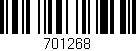 Código de barras (EAN, GTIN, SKU, ISBN): '701268'