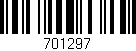 Código de barras (EAN, GTIN, SKU, ISBN): '701297'