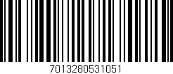 Código de barras (EAN, GTIN, SKU, ISBN): '7013280531051'