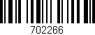 Código de barras (EAN, GTIN, SKU, ISBN): '702266'