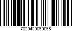 Código de barras (EAN, GTIN, SKU, ISBN): '7023433859055'