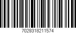 Código de barras (EAN, GTIN, SKU, ISBN): '7029318211574'