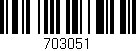 Código de barras (EAN, GTIN, SKU, ISBN): '703051'