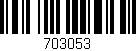 Código de barras (EAN, GTIN, SKU, ISBN): '703053'
