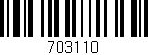 Código de barras (EAN, GTIN, SKU, ISBN): '703110'