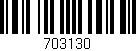 Código de barras (EAN, GTIN, SKU, ISBN): '703130'