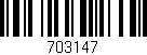 Código de barras (EAN, GTIN, SKU, ISBN): '703147'