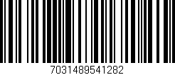 Código de barras (EAN, GTIN, SKU, ISBN): '7031489541282'