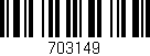 Código de barras (EAN, GTIN, SKU, ISBN): '703149'