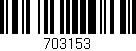 Código de barras (EAN, GTIN, SKU, ISBN): '703153'