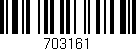 Código de barras (EAN, GTIN, SKU, ISBN): '703161'
