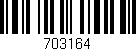 Código de barras (EAN, GTIN, SKU, ISBN): '703164'