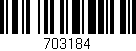 Código de barras (EAN, GTIN, SKU, ISBN): '703184'