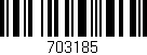 Código de barras (EAN, GTIN, SKU, ISBN): '703185'