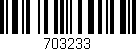Código de barras (EAN, GTIN, SKU, ISBN): '703233'