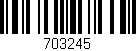 Código de barras (EAN, GTIN, SKU, ISBN): '703245'
