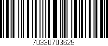 Código de barras (EAN, GTIN, SKU, ISBN): '70330703629'