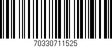 Código de barras (EAN, GTIN, SKU, ISBN): '70330711525'