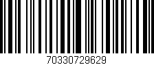 Código de barras (EAN, GTIN, SKU, ISBN): '70330729629'