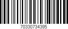 Código de barras (EAN, GTIN, SKU, ISBN): '70330734395'