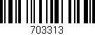 Código de barras (EAN, GTIN, SKU, ISBN): '703313'
