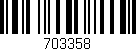 Código de barras (EAN, GTIN, SKU, ISBN): '703358'