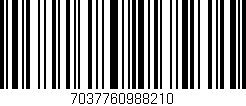 Código de barras (EAN, GTIN, SKU, ISBN): '7037760988210'