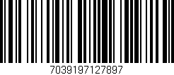Código de barras (EAN, GTIN, SKU, ISBN): '7039197127897'
