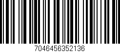 Código de barras (EAN, GTIN, SKU, ISBN): '7046456352136'