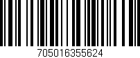 Código de barras (EAN, GTIN, SKU, ISBN): '705016355624'