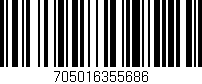 Código de barras (EAN, GTIN, SKU, ISBN): '705016355686'