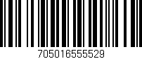 Código de barras (EAN, GTIN, SKU, ISBN): '705016555529'