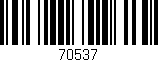 Código de barras (EAN, GTIN, SKU, ISBN): '70537'