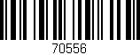 Código de barras (EAN, GTIN, SKU, ISBN): '70556'