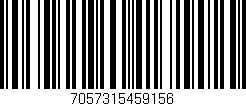 Código de barras (EAN, GTIN, SKU, ISBN): '7057315459156'