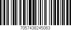 Código de barras (EAN, GTIN, SKU, ISBN): '7057438245063'