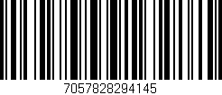Código de barras (EAN, GTIN, SKU, ISBN): '7057828294145'