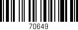 Código de barras (EAN, GTIN, SKU, ISBN): '70649'