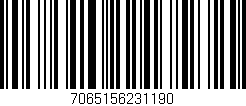 Código de barras (EAN, GTIN, SKU, ISBN): '7065156231190'