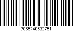 Código de barras (EAN, GTIN, SKU, ISBN): '7065740662751'