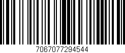 Código de barras (EAN, GTIN, SKU, ISBN): '7067077294544'