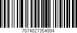 Código de barras (EAN, GTIN, SKU, ISBN): '7074627354894'