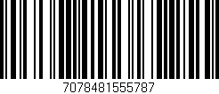 Código de barras (EAN, GTIN, SKU, ISBN): '7078481555787'